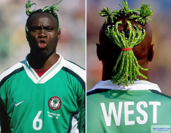 Photos: Taribo West And His Flamboyant Hairstyle
